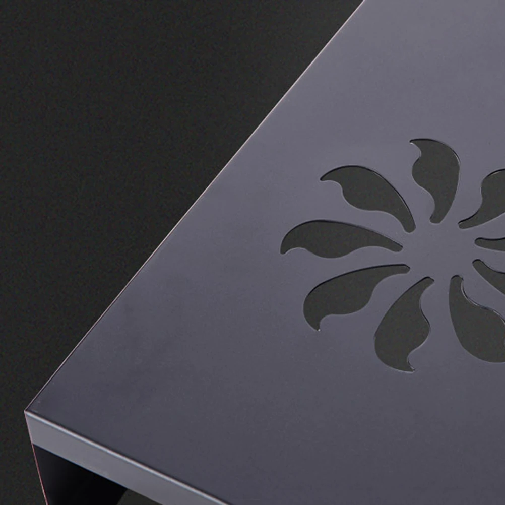 

Metal Induction Cooker Rack Bracket Thick Stable Surface Smooth Kitchen Countertop Storage Shelf Oven Seasoning Holder