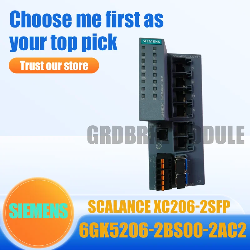 

New Original SIEMENS 6GK5206-2BS00-2AC2 6GK5206-2BB00-2AC2 Industrial Ethernet Switch