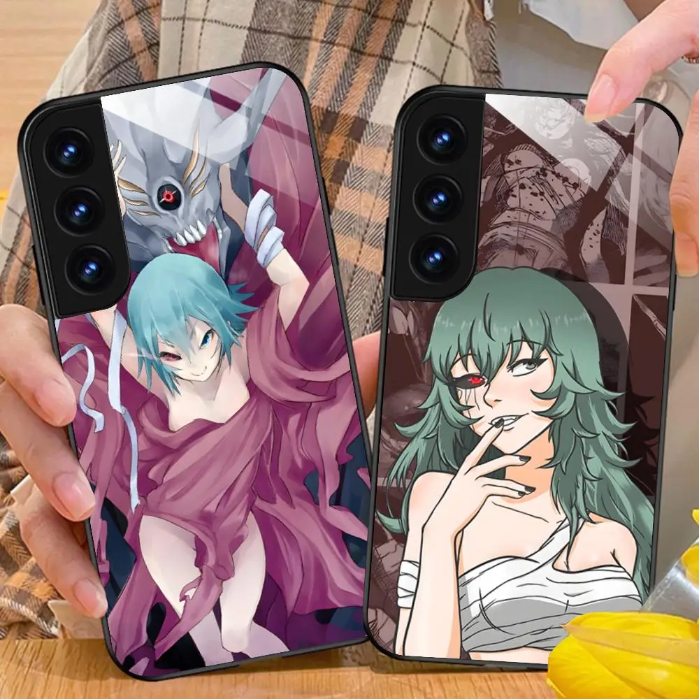 

Чехол для телефона Tokyo Ghoul Eto Yoshimura для Samsung Galaxy S25 S24 S23 S22 S21 S20 Note20 Plus FE Ultra Glass Cover Luxury