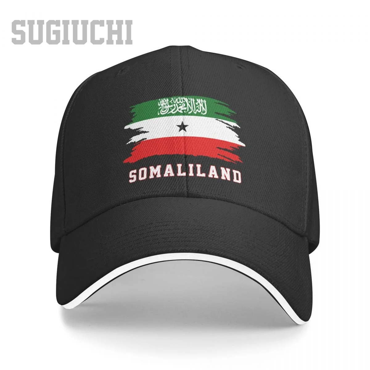 Unisex Sandwich Somaliland Flag Baseball Cap Men Women Hip Hop Caps Snapback Golf Hat Fishing