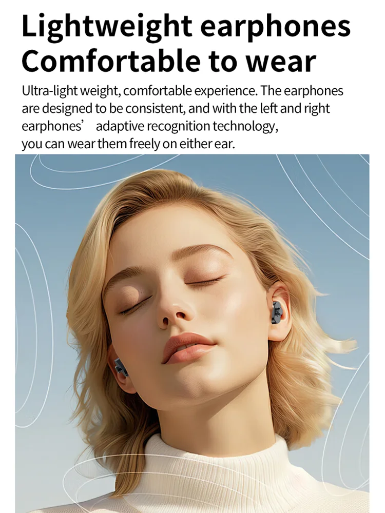 Jam tangan pintar pemilik waktu headset Bluetooth 2 In 1 baru jam tangan panggilan pemutar musik nirkabel TWS jam tangan latihan pemantau denyut jantung