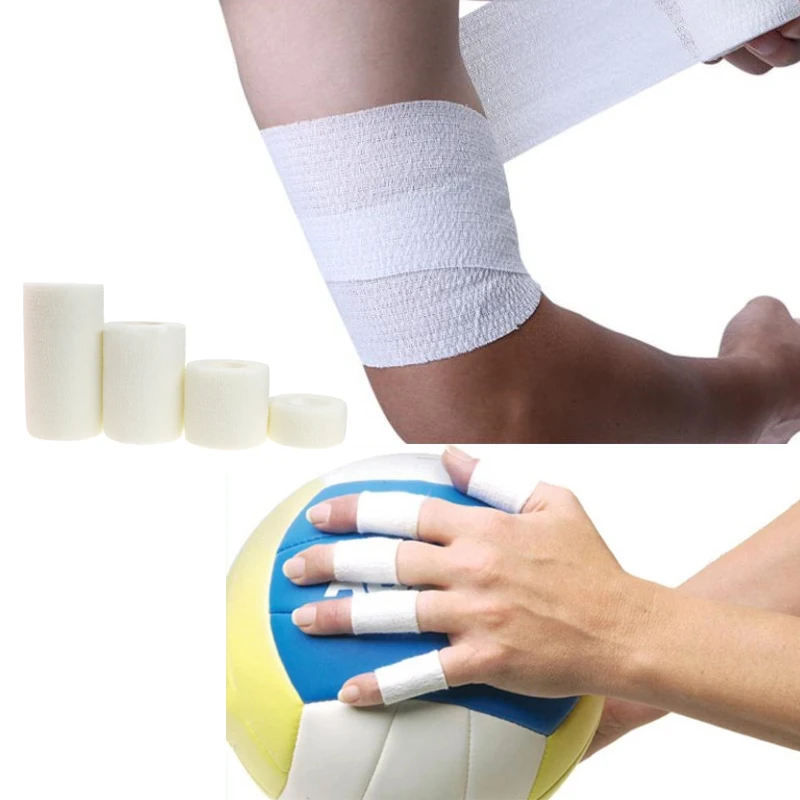 1 Roll New Children Outdoor Sports Adhesive Elastic Dressing Bandage Non-woven Fabric Wound Care Skin Patch First Aid Gauze Tape