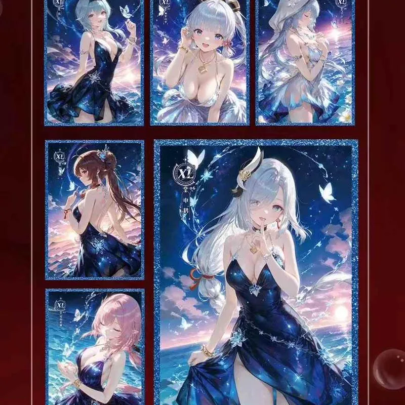 2025 Godin Verhaalkaart Booster Box Super Zeldzame A4 Acryl Kaart Abc Case Waifu Anime Meisje TCG Game Card Doujin Speelgoed en Hobby Gif