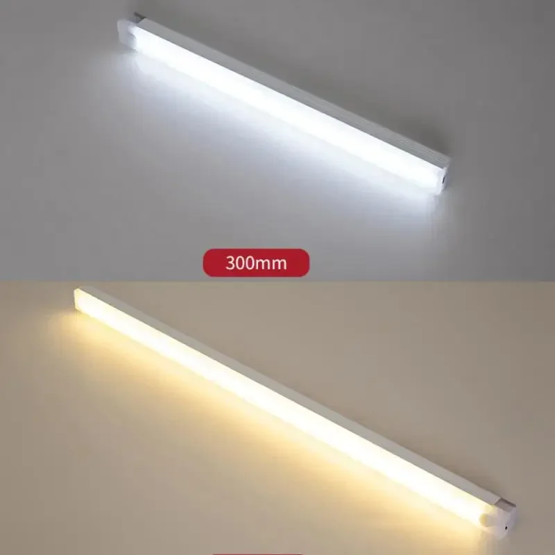 Sensor de movimento armário luz da noite sem fio luzes led usb recarregável lâmpada parede escada armário quarto decorativo iluminação interior