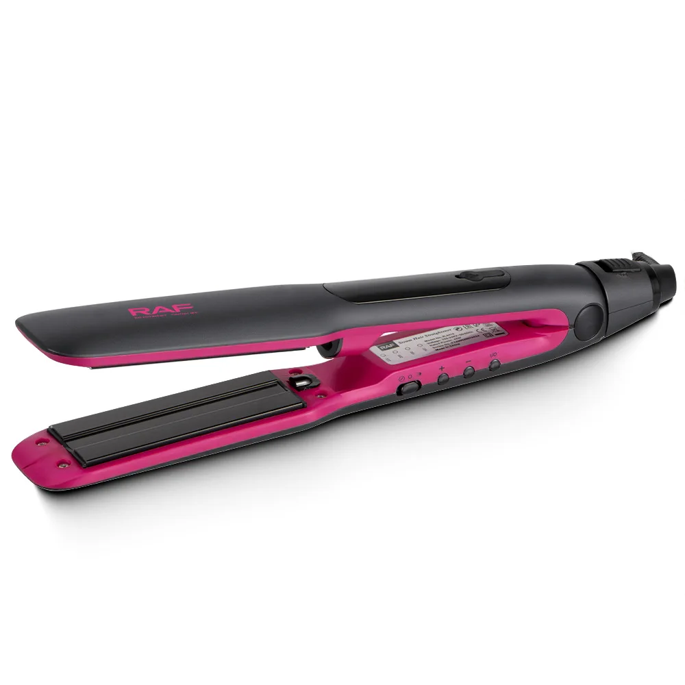 

Home Hair Straightener with Volumizing Roots, Hair Curling Iron, and Negative Ion Hair Straightener