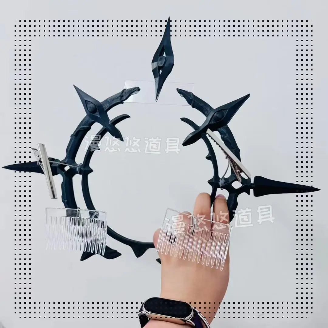 هونكاي ستار رايل الأحد تأثيري أغطية الرأس أقراط الملحقات لعبة زي الدعامة حفلة الهالوين ملحق هدية عيد الميلاد