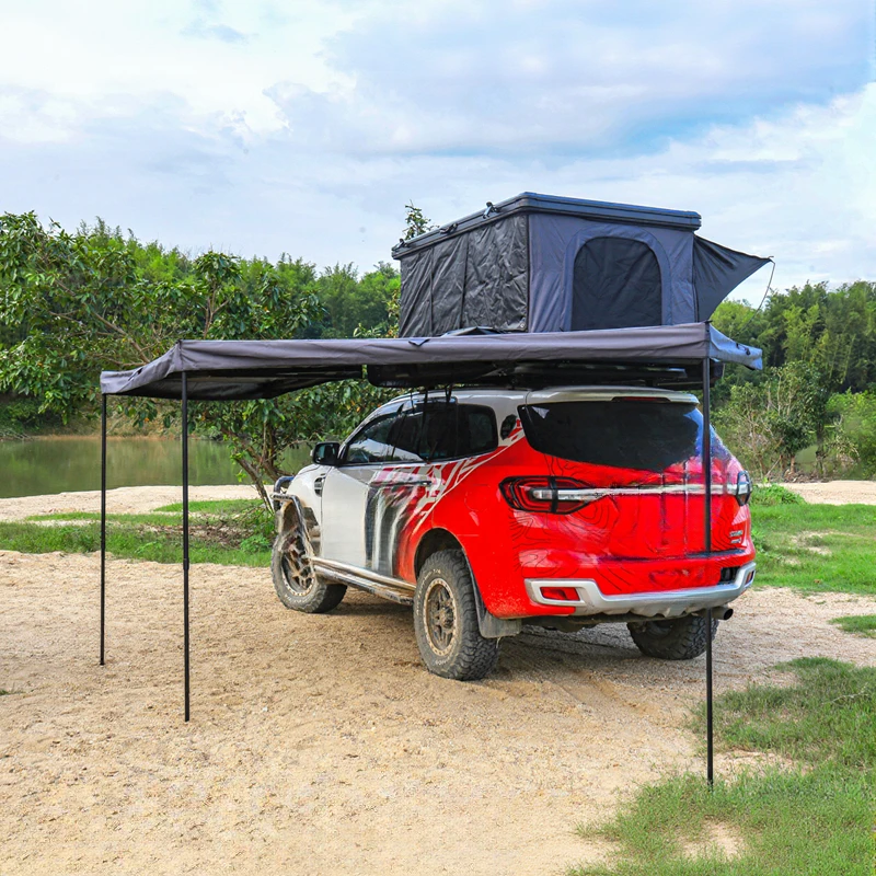 High Quality 270° Waterproof Folding Car Side Awning Tent Outdoor Camping Accessories For 4X4 Vehicles