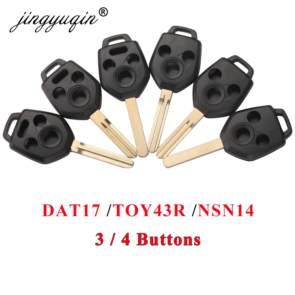 Jingyuqin Auto Remote Key Shell 3 Tasten für Subaru Forester Outback Legacy 2015-2014 Schlüssel anhänger Fall Ersatz