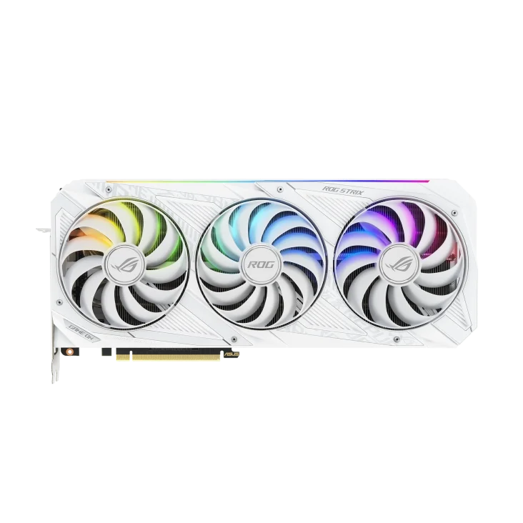 Видеокарты ROG Strix GeForce RTX 3080 V2 White Edition 10 ГБ GDDR6X с процессором 120 МГц Rtx3080