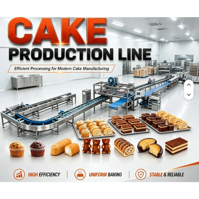 Cookie Production Line Automatic Biscuit Processing Equipment For Mixing Baking And Packaging Customized