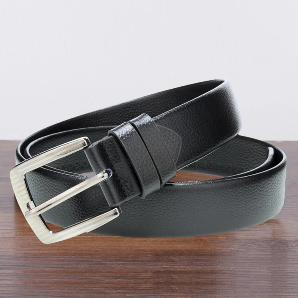 

Men Belt Imitation Alloy Material Adjustable Design Practical Decorative Use Servicing Time Convenient Feeling Perfect