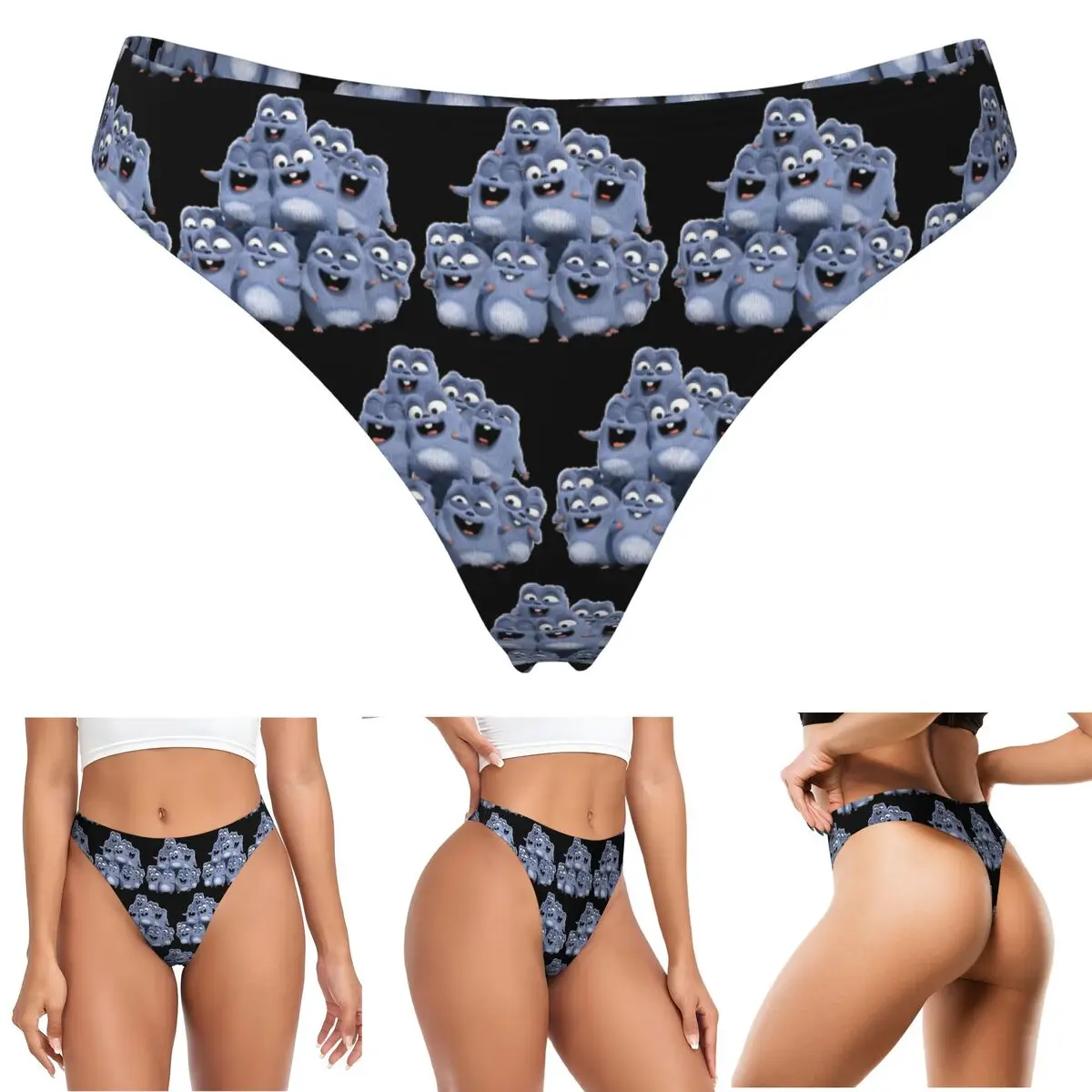 calcinhas-g-string-personalizadas-com-estampa-de-desenho-animado-grizzy-e-os-lemmings-respiraveis-elasticas-e-confortaveis-para-mulheres