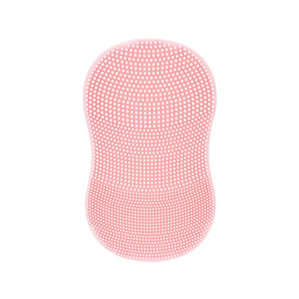 Spazzola detergente in silicone morbido Cura della pelle Spazzola per il lavaggio del viso delicata sulla pelle Rimozione della pelle morta Spazzola per la pulizia del viso per la rimozione dei punti neri