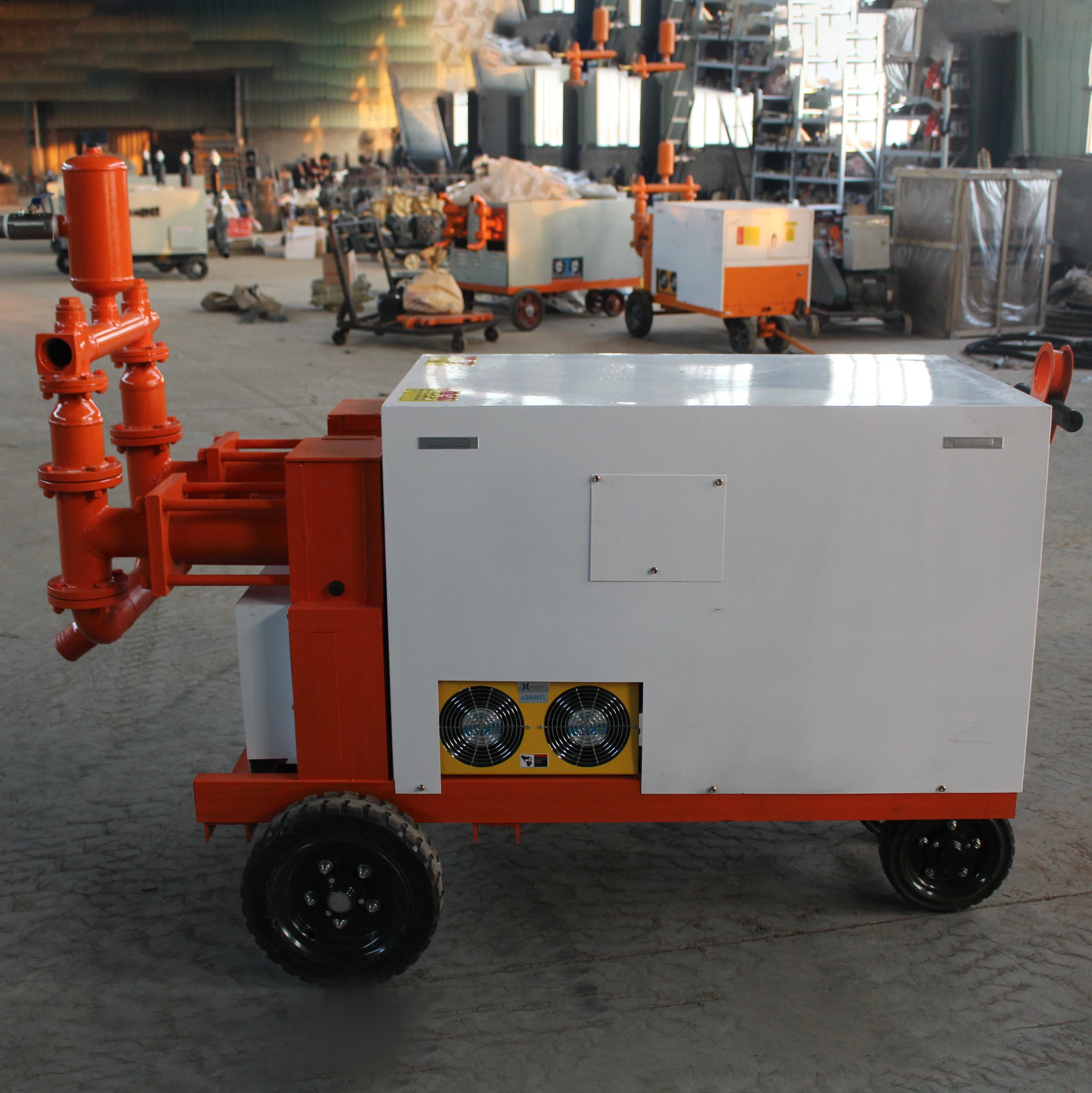 SJ – pompe à boue de jointoiement de sable à Double cylindre, Machine de jointoiement par Injection, Machine de jointoiement à pression