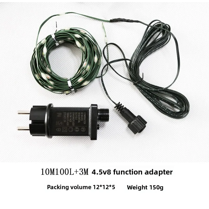 جديد الطاقة الشمسية LED الجلود الحبل مصباح 24 فولت الجهد المنخفض في الهواء الطلق شريط إضاءة مقاوم للماء جو سلسلة أضواء الزخرفية #6