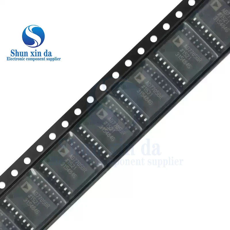 AD7705BRZ SOP16 AD7705BRUZ TSSOP16 AD7705 AD7705BR AD7705BRU Analog To Digital Converters ADC 3V 5V 1mW 2-Ch Diff 16Bit IC SMD