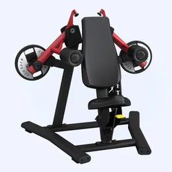 Football Athlete Side Arm Lifting Trainer Gym Fitness Equipment Weight Plate Loaded Machine For Lateral Raise