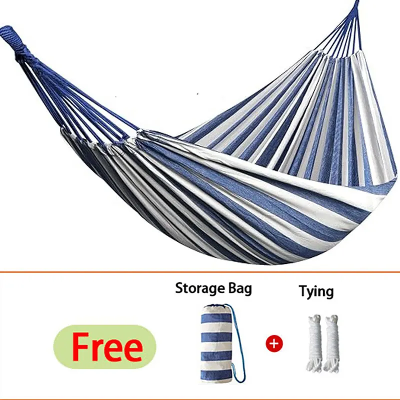 

CLASSIC STYLE Hammock Outdoor Swing Thickened Camping Home Two People Single Person Anti Rollover Hammock