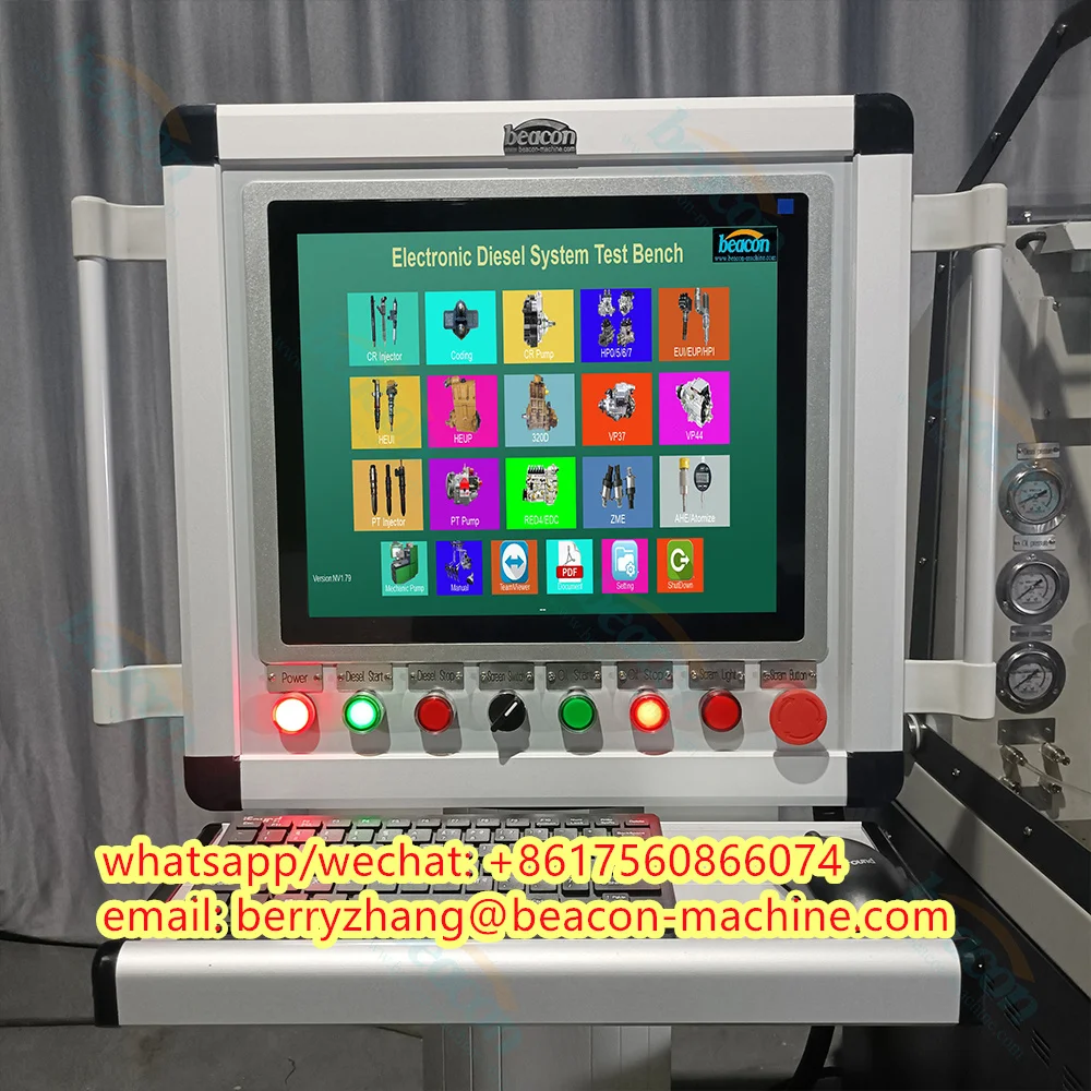 Picture 4: Multifunctional Machine Bc808 Implement All Coding Functions Diesel Fuel Injector Pump Flow Test Bench