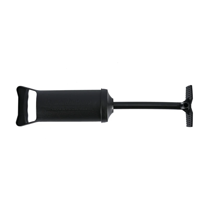 Bomba de neumático de mano de dos vías, cilindro de aire para barco inflable, piscina, círculo, fila flotante