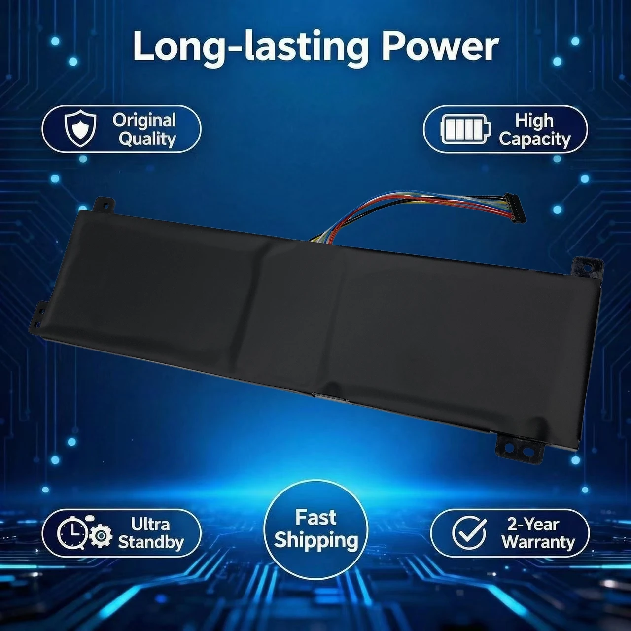 Original L17L2PB4 Laptop Battery For Lenovo L17C2PB3 L17M2PB4 L17C2PB4 V330-15Ikb V530-14 V530-15 V130-15IKB L17L2PB3 L17M2PB3