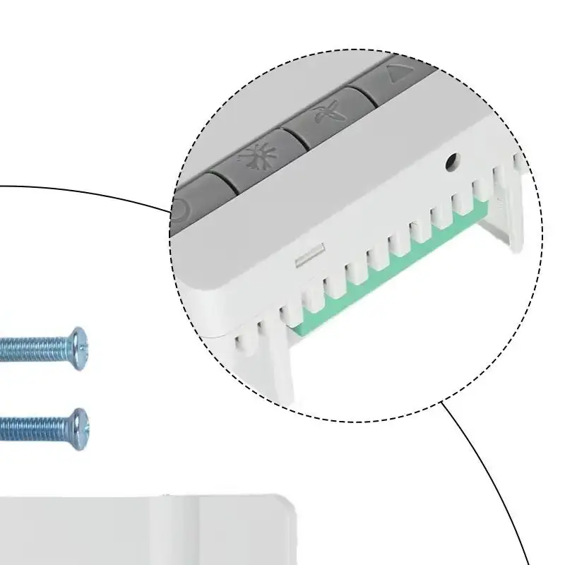 

Удобный термостат для кондиционирования воздуха с четким ЖК-дисплеем и прочной микрокомпьютерной технологией для стабильной производительности
