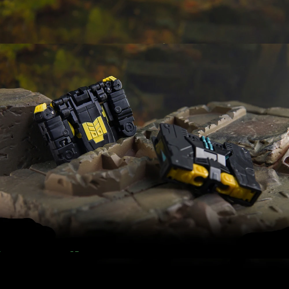 Trasformazione Dr. Wu DWE55B Black Impact Wave Tape Original Mecha Action Figureals Brinquedos Model