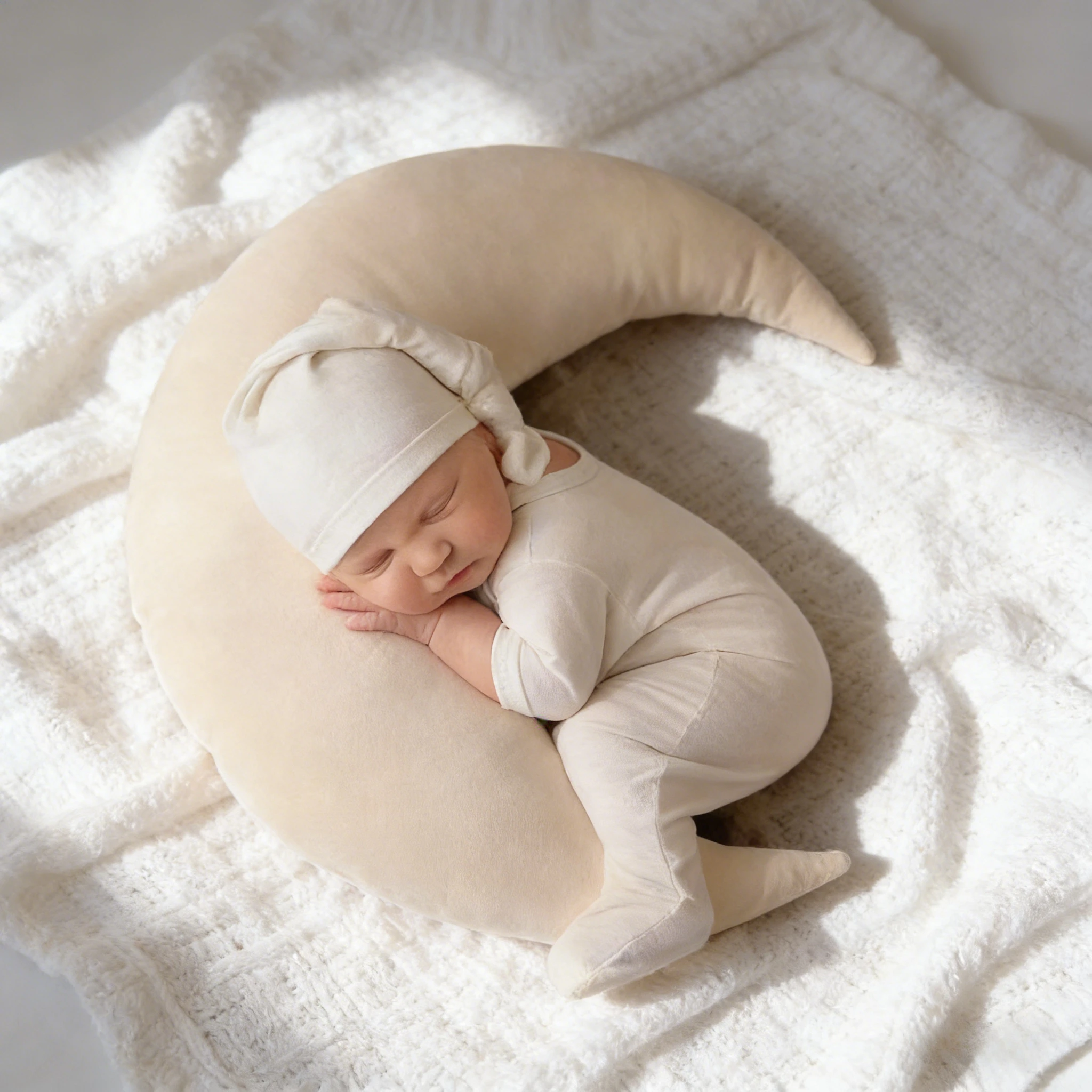 

Реквизит для фотосъемки новорожденных, подушка в форме луны, мягкая подушка для фотосъемки младенцев, реквизит для позирования в детской студии, декоративная подушка