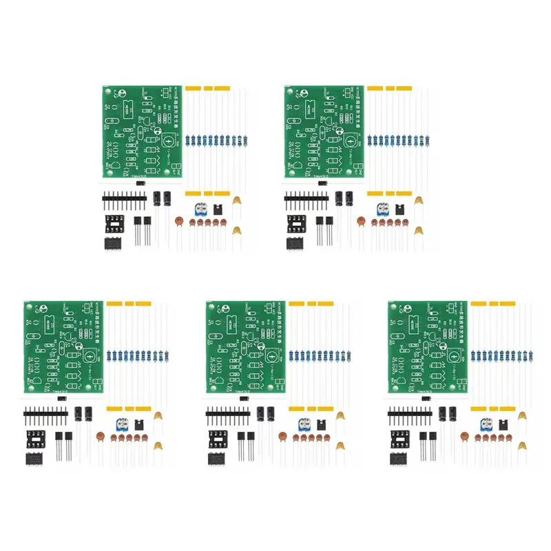 AT13 5X Sine Triangle Square Wave NE555 Multi-Channel Waveform Generator Module DIY Kits