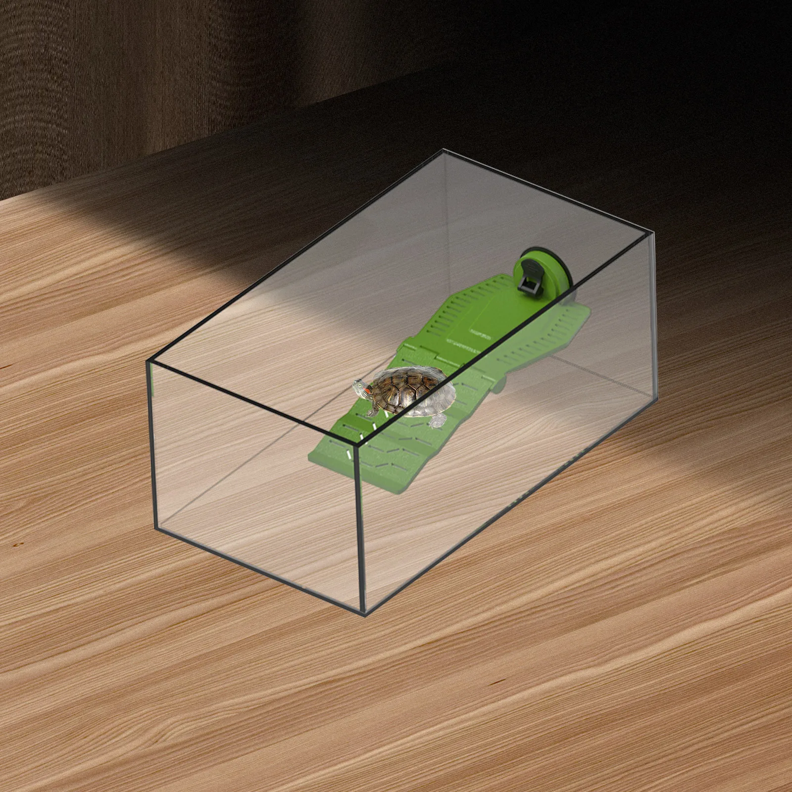 

Sturdy Suction Cup Folding Ladder Non-Slip Sunbathing Spot For Turtle Decor Large Aquatic Reptile Fish Tank Tortoise Basking