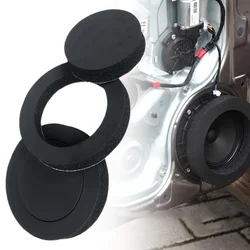4/5/6.5 Inch Car Door Speaker Sound proof Sponge Sound Quality Improvement Bass Ring Foam Woofer Pad Auto Interior Accessories