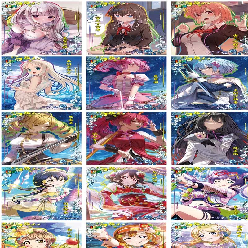 

Wholesale Goddess Story Card Game Booster Box Fantasy Anime Girls Collector Album Binder Display Rare Set Japanese Style Gift