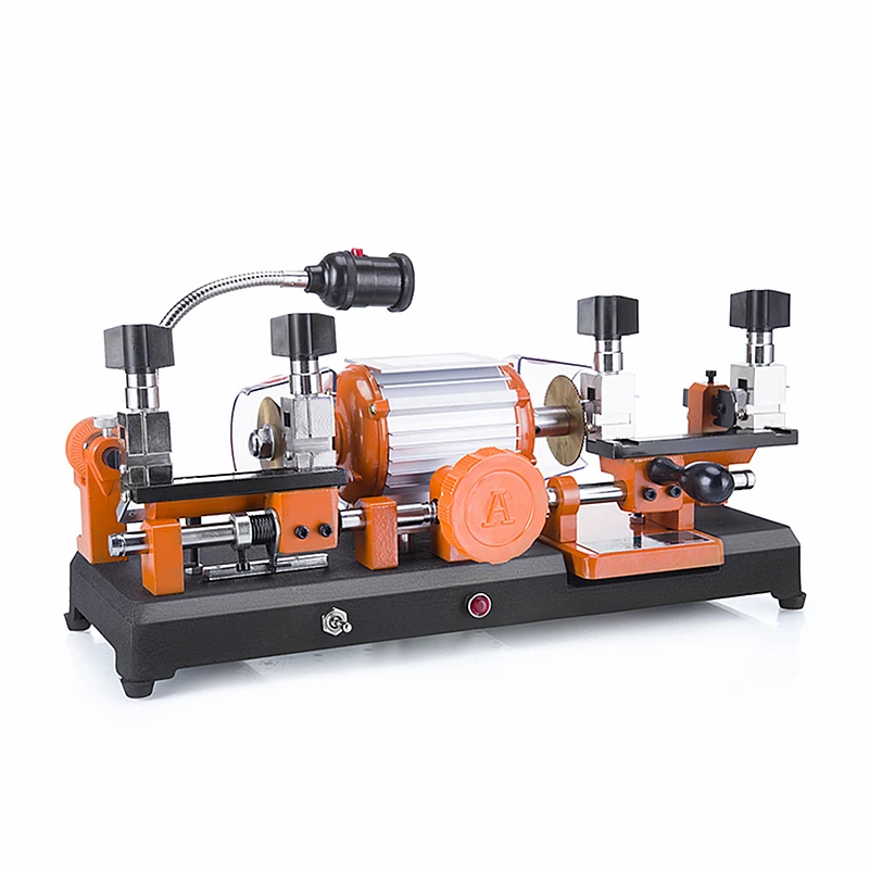 LY-238เครื่องทำสำเนาสำเนากุญแจหัวคู่แนวนอนอเนกประสงค์120วัตต์สำหรับทำกุญแจประตูรถเครื่องมือช่างทำกุญแจ