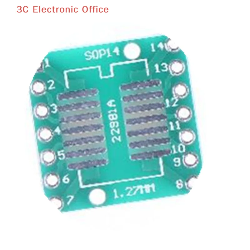 

[3CS] Набор из 30/35 адаптеров-конвертеров SOP-DIP для микросхем SOP8, 14, 16, 20, 24, 28 SMD, плата для преобразования SMD в DIP