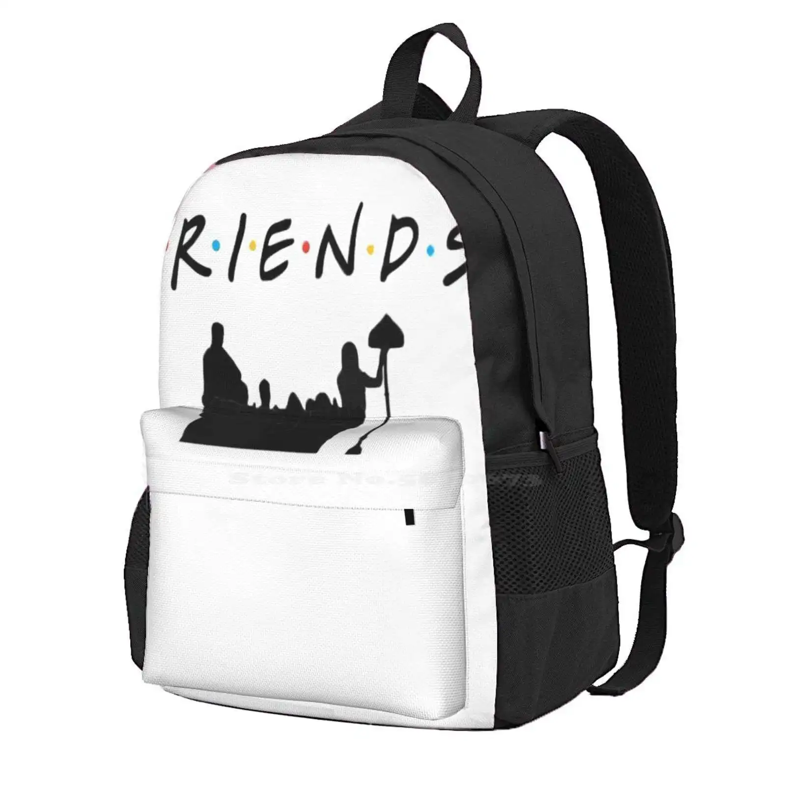 

Friends Hot Sale Schoolbag Backpack Fashion Bags Comics Nerds Series Geek