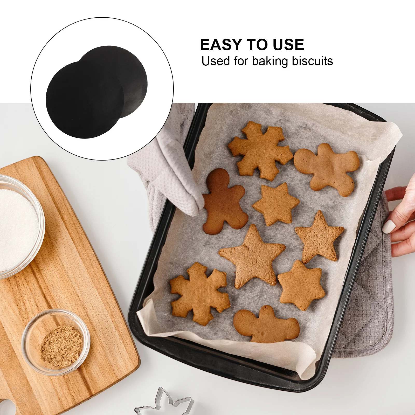 

6Pcs Heat Resistant Mats Non Stick Air Fryer Accessories Steamer Liners Reusable Baking Pads Non-Stick Mats