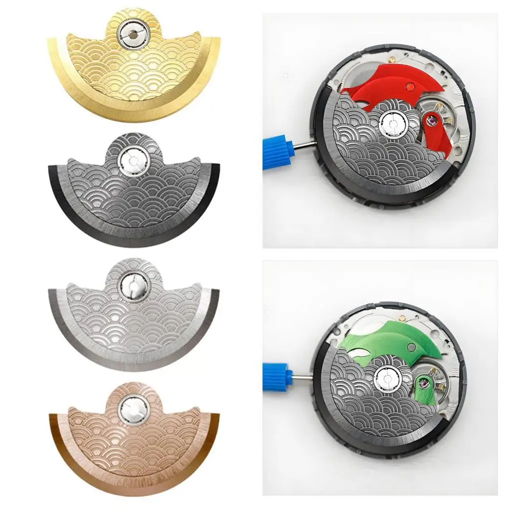 Mechanisch uurwerk Horlogecomponent Mode DIY Horlogereparatie Professionele automatische rotor voor NH34 NH36 NH38 NH39 NH35