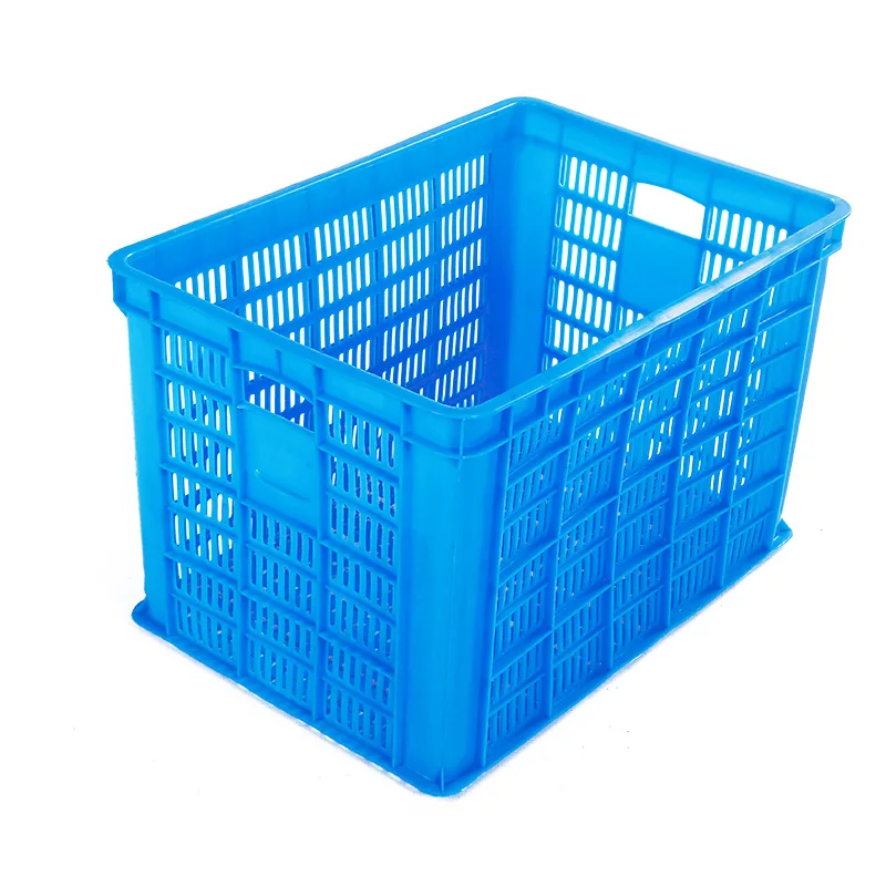 Light Weight Large Capacity Storage Crate Plastic High Effective And Safe Packaged Plastic Crate Stackable For Shipping