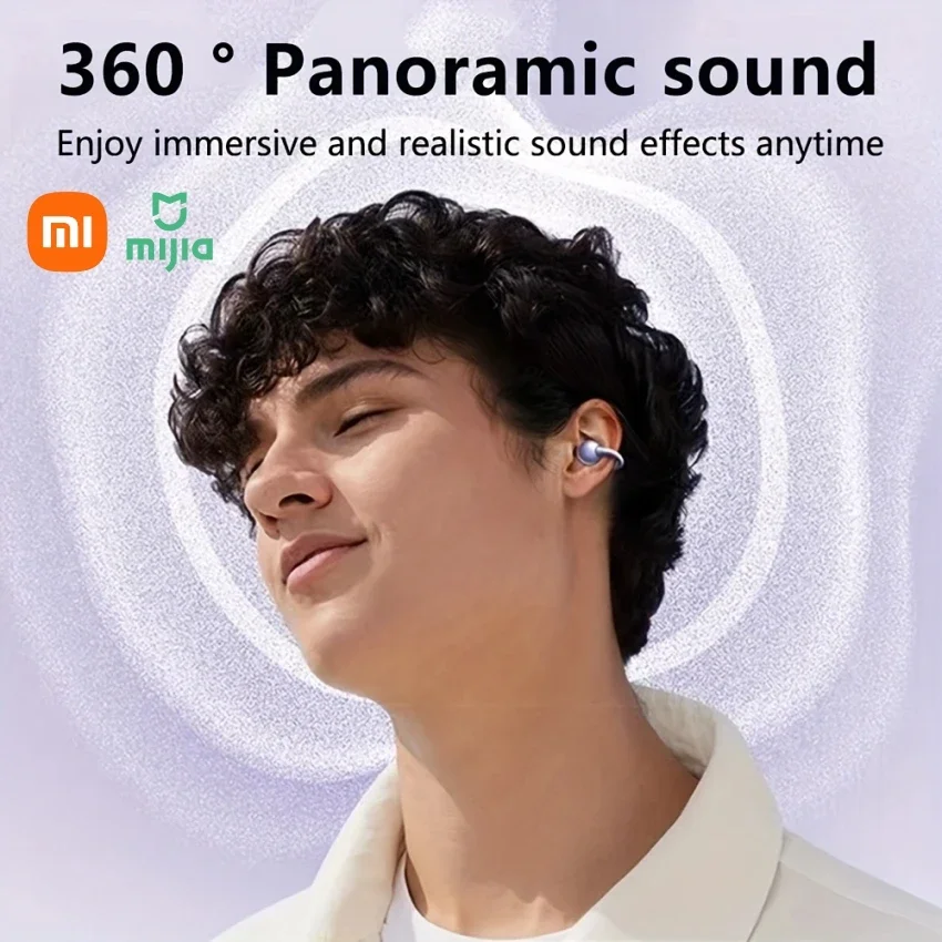 Earphone Nirkabel Xiaomi G126 dengan Konduksi Tulang Kualitas Suara Ketepatan Tinggi Baterai Tahan Lama Earphone Bluetooth Nirkabel