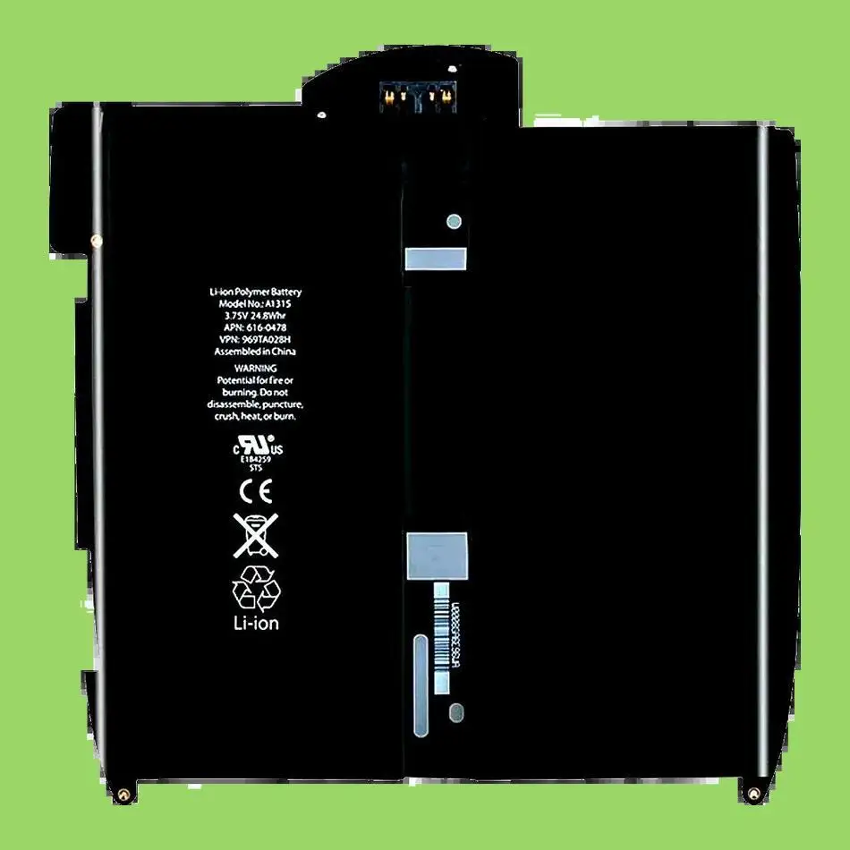 

Tablet Battery Pad1 5900Mah For Apple Ipad 1 A1315 A1219 A1337 616-0448 616-0478 969TA028H