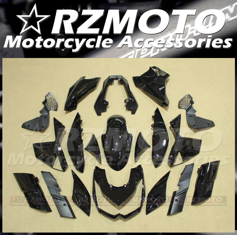 New ABS Motorcycle Fairings Kit Fit For Kawasaki Z1000 2010 2011 2012 2013 10 11 13 Bodywork Set Black Glossy Custom