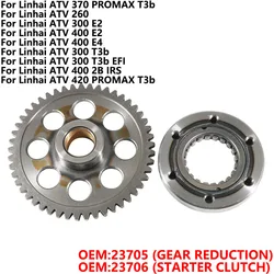 Starter One Way Clutch For Linhai ATV 370 PROMAX T3b 260 ATV 300 400 420 E2 E4 EFI 2B IRS 23705 23706