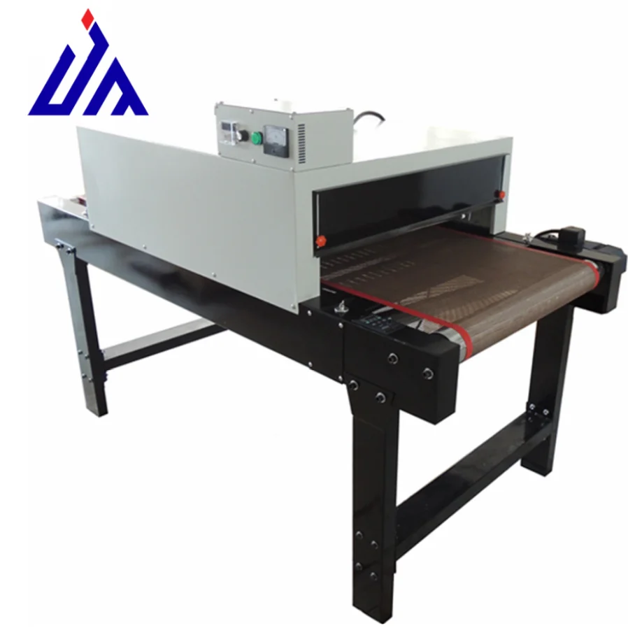 Leather Ir Industry Microwave Infrared Tunnel Dryer for T-shirts