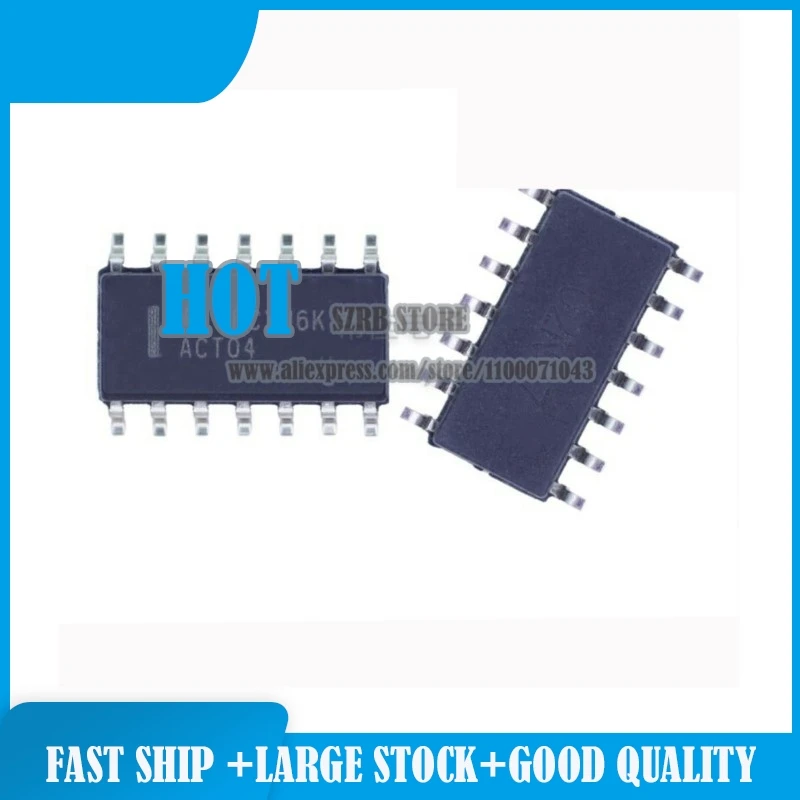 

50pcs/lot SN74ACT04DR SOIC14 SN74AHC00DR SOP-14 SN74AHC125PWR CD4093BE DIP-14 UCC3946PWTR TSSOP-8 chips Electronic new