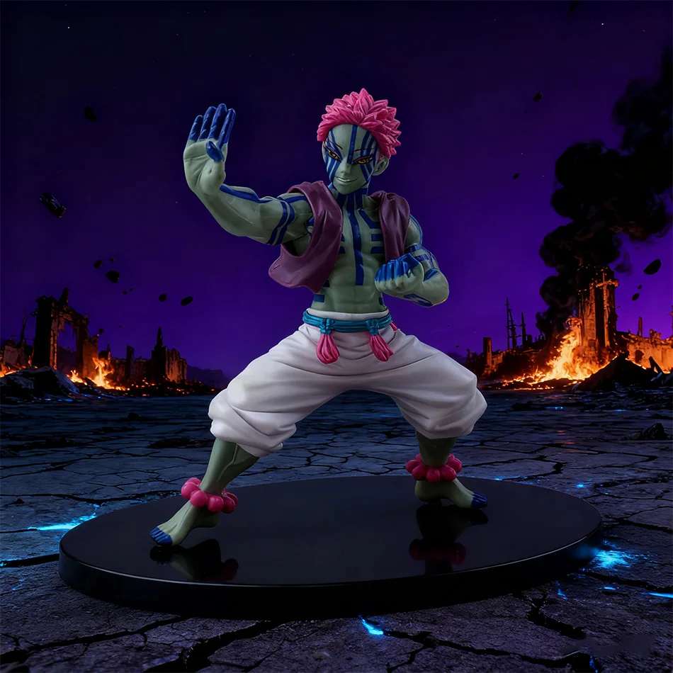 15 سنتيمتر أنيمي الشكل شيطان القاتل أرقام القاتل أكازا دمية تمثال المحارب عمل نموذج لجسم اللعب أنيمي نموذج الشكل سيارة دمية #1