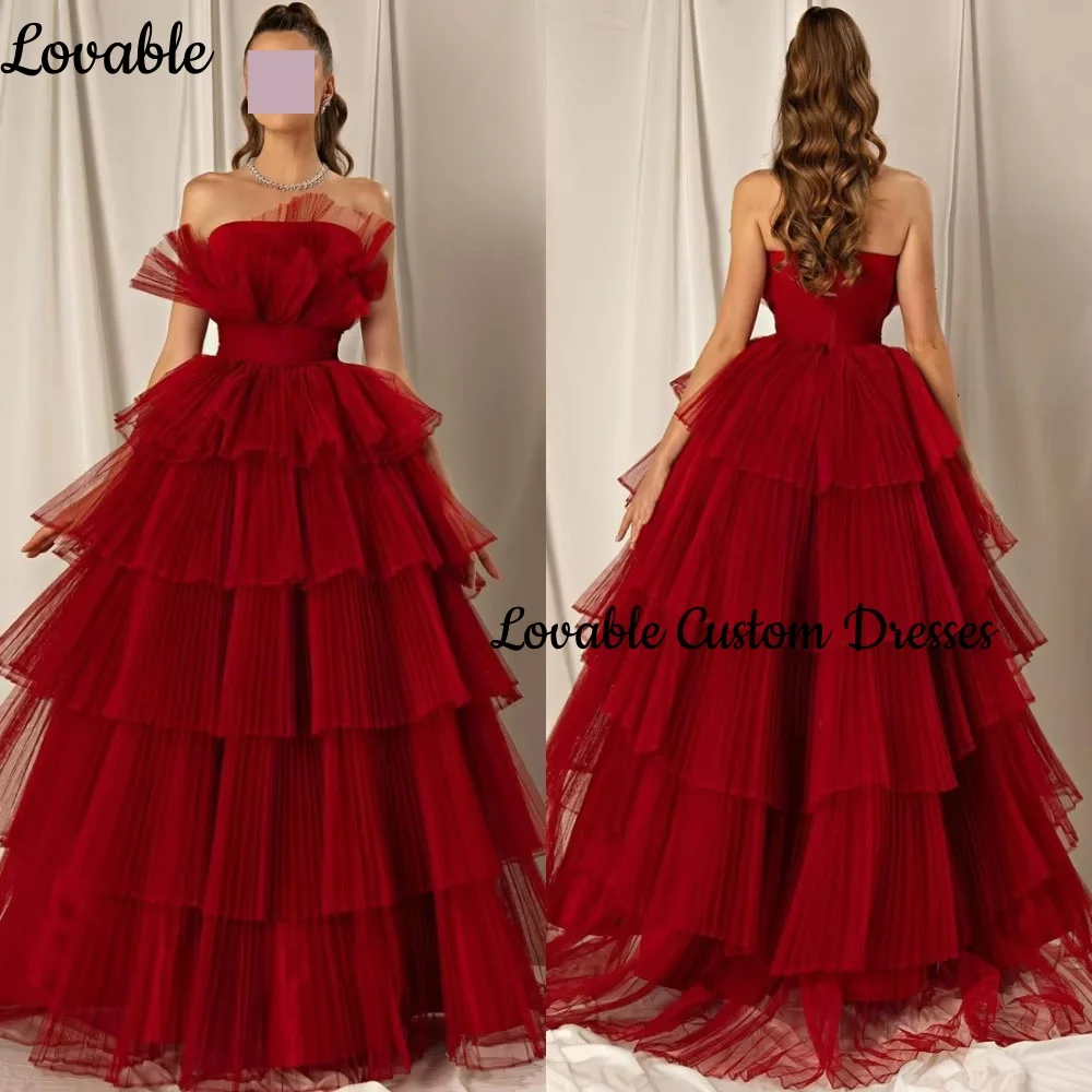 فسات Mohamed 1914 Personalisiertes Hochzeitskleid, trägerlos, mit Reißverschluss, formelle Anlässe, bodenlang, A-Linie, ärmellose Partykleider