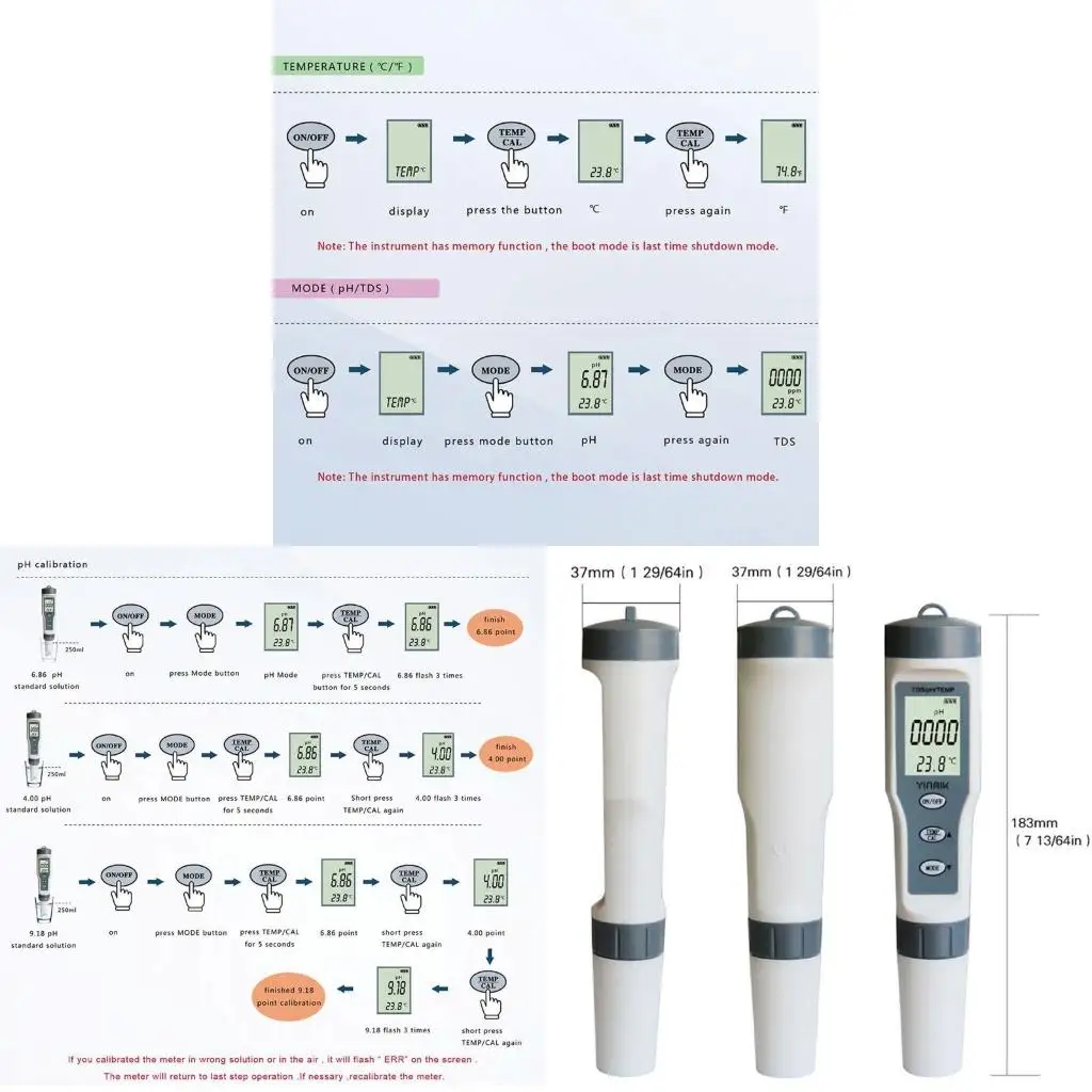 EZ9901 Meter 3 In 1…