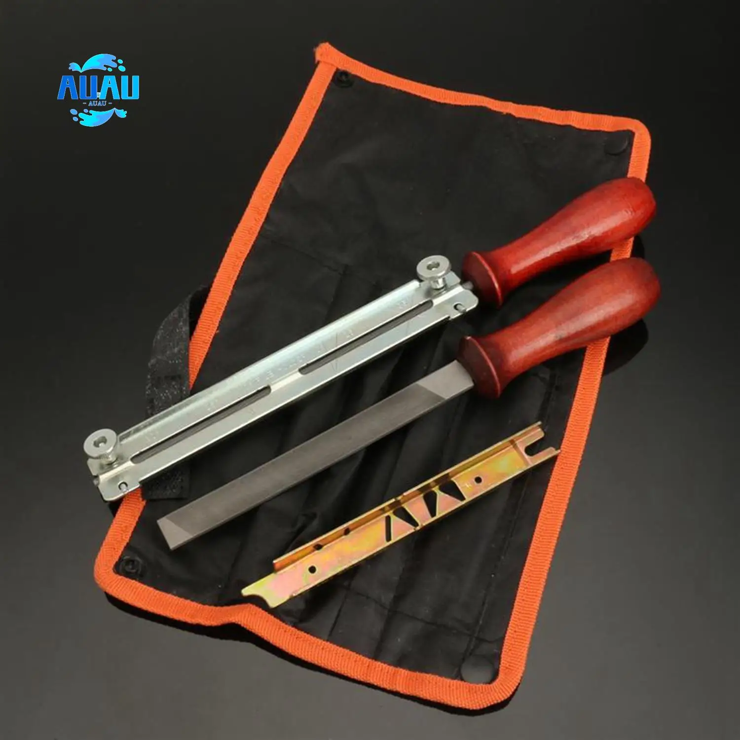 

AUAU-5Pcs/Set Chainsaw Sharpening Filing Kit 5.2Mm File Fits For Stihl 3/8 Pro Chain