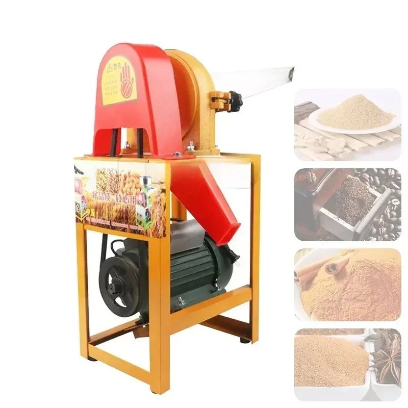 

Automatic Home Flour Mill Machine Powder Grinder For Coffee Soybean Grains Rice Farm Industries
