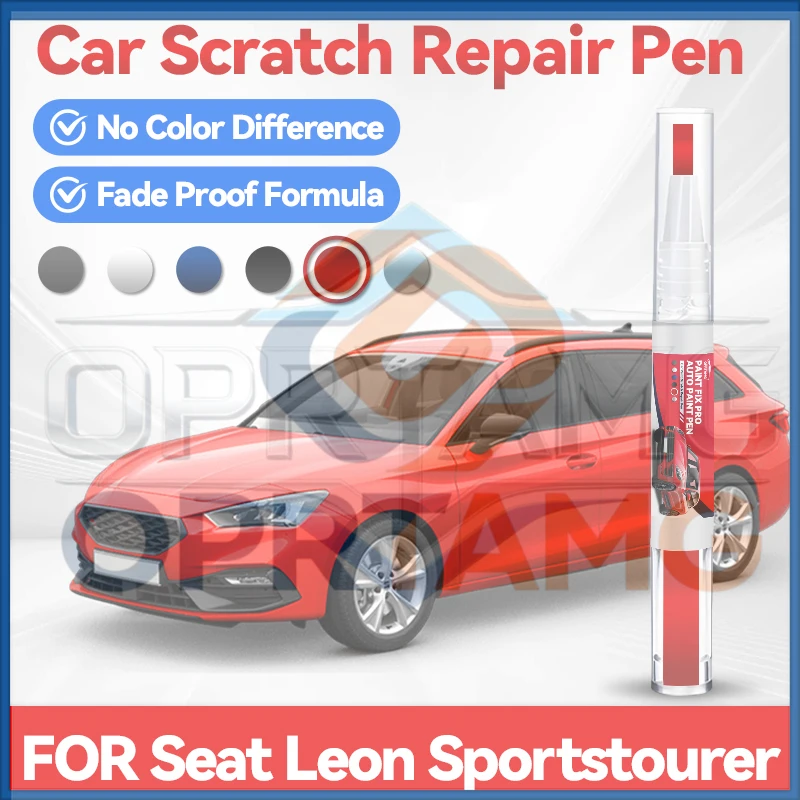 

Ручка-карандаш для ремонта краски Hot Wheel Hub 2026, для ремонта царапин на Seat Leon Sportstourer, аксессуары для ремонта краски, цвет Blue Desire Bronze